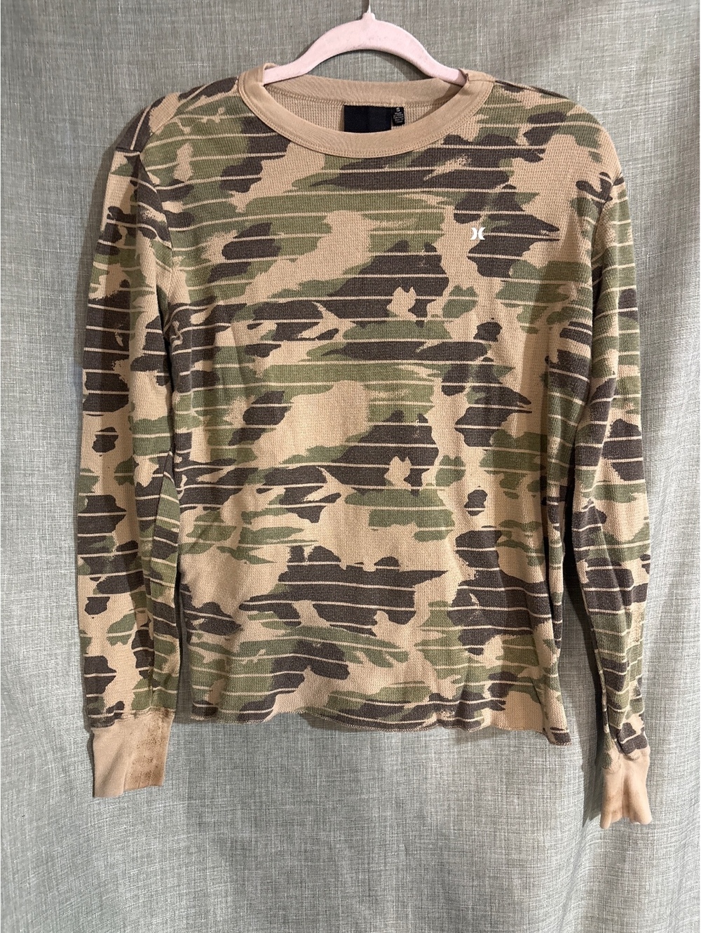Hurley Camouflage Long Sleeve Shirt